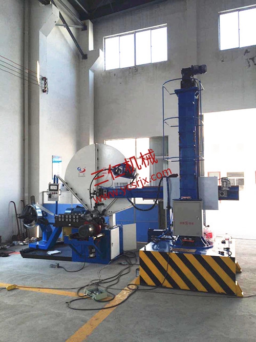 Seam Welding Equipments For Full-automatic Spiral Wind Pipe