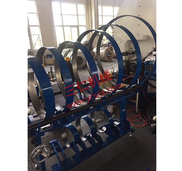 Steel strip flanged automatic winding machine